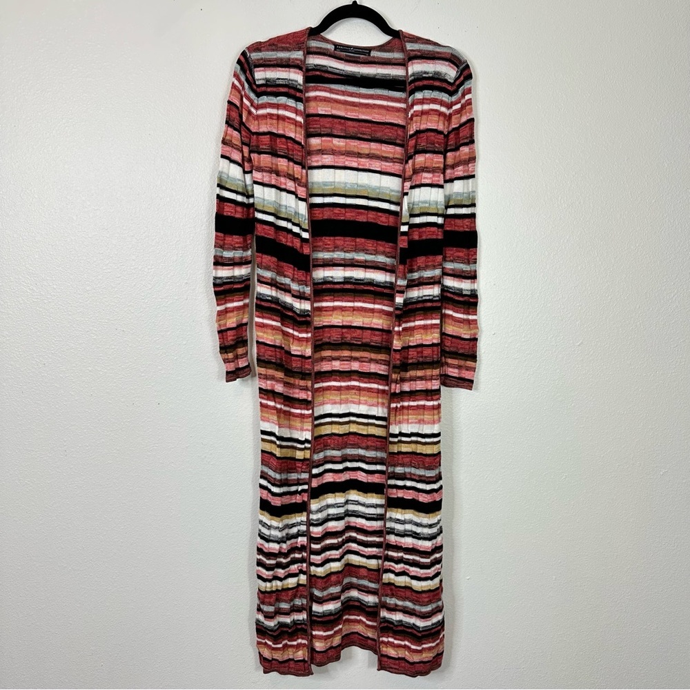 Peruvian Connection Longline Duster Cardigan Maxi… - image 1
